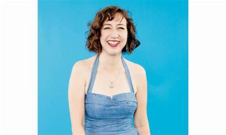 Kristen Schaal and comedy partner Kurt Braunohler onstage at SXSW Comedy Fest 2010