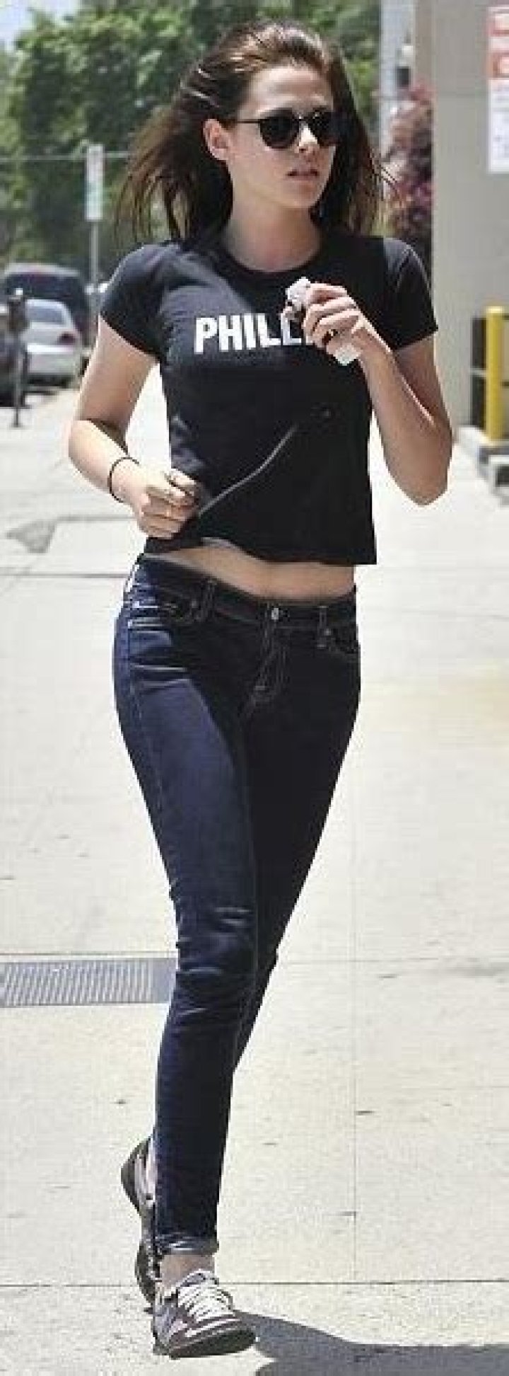 Kristen Stewart Running