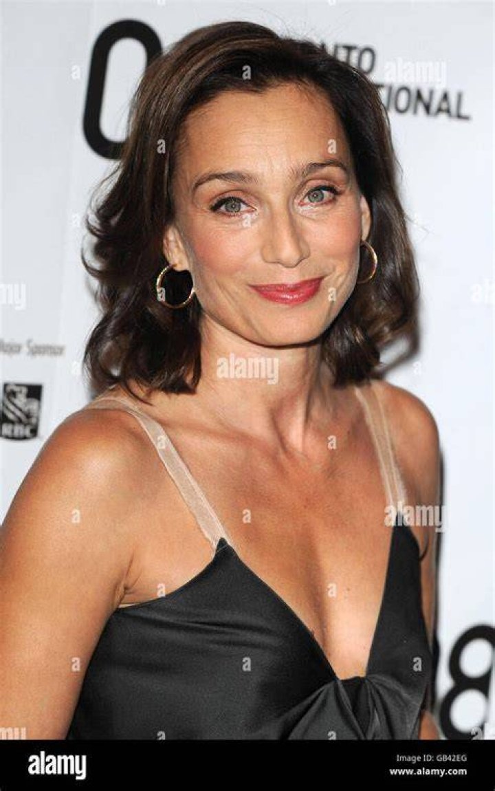 Kristin Scott Thomas as seen at the Cabourg Film Festival in 2013