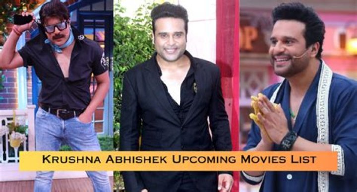 Krushna Abhishek as seen in August 2019
