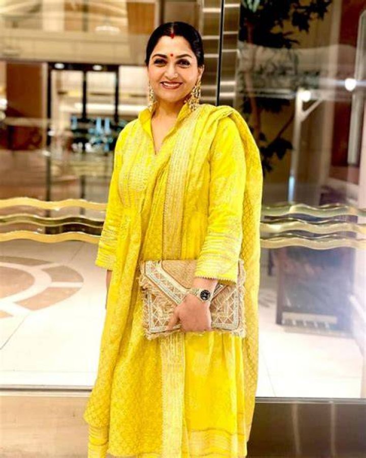 Kushboo Sundar resplendent at the 60th Filmfare Awards South ceremony