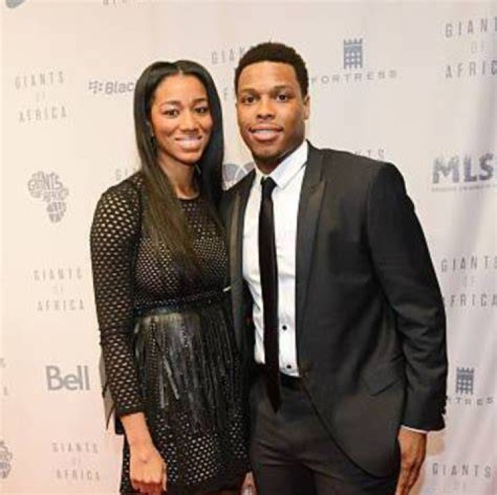 Kyle Lowry and Ayahna Cornish-Lowry