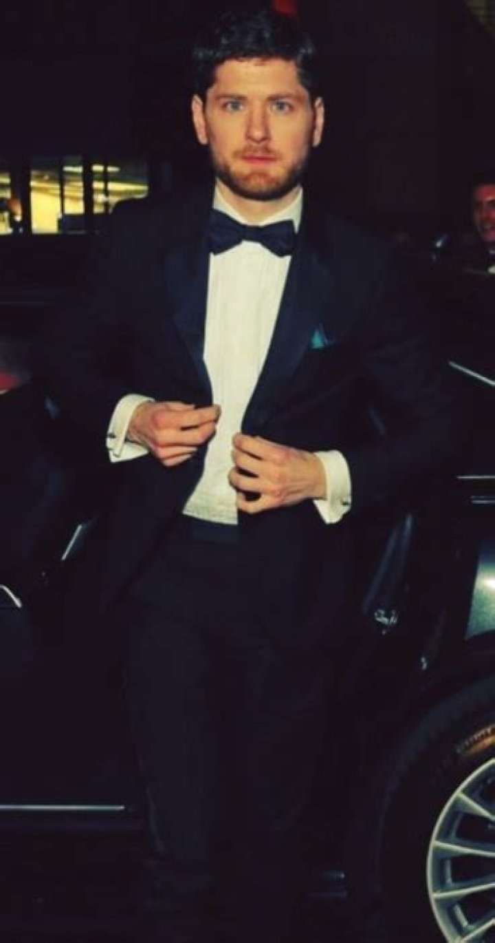 Kyle Soller as seen while dressed-up in a suit in November 2018