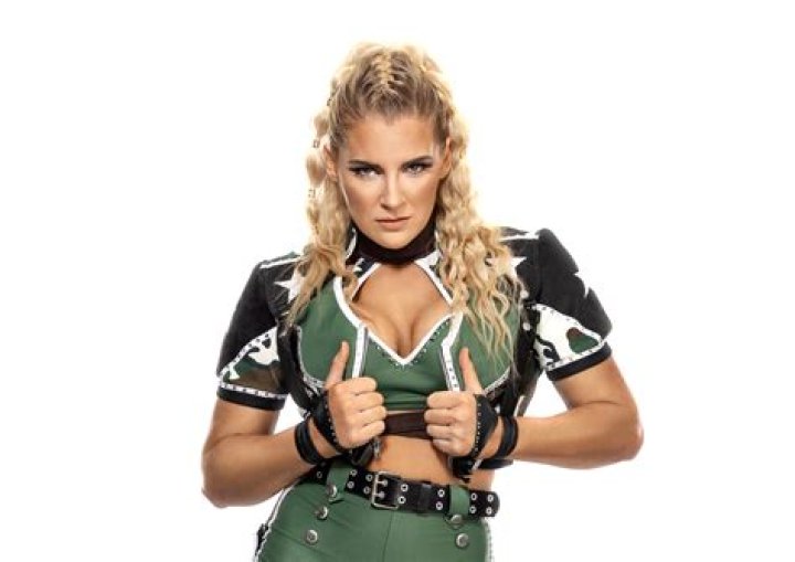Lacey Evans as seen in April 2019