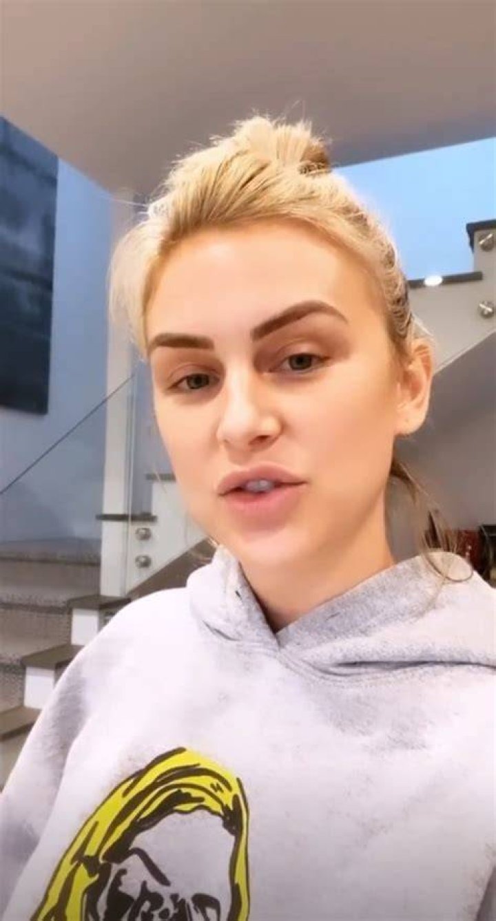 Lala Kent in a selfie in December 2018