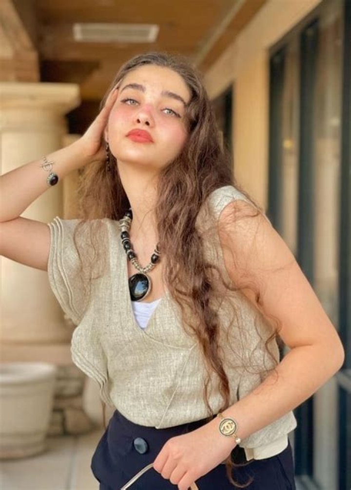 Lala Sadi as seen in a selfie that was taken in January 2023