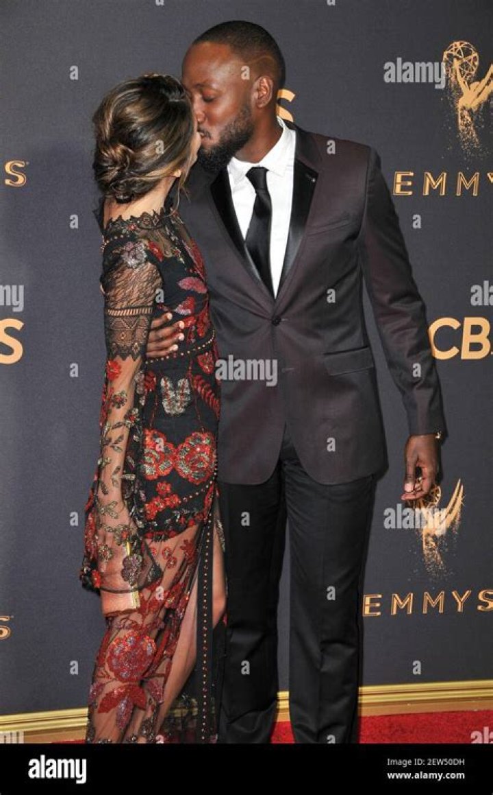 Lamorne Morris and Erin Lim in a selfie in May 2018