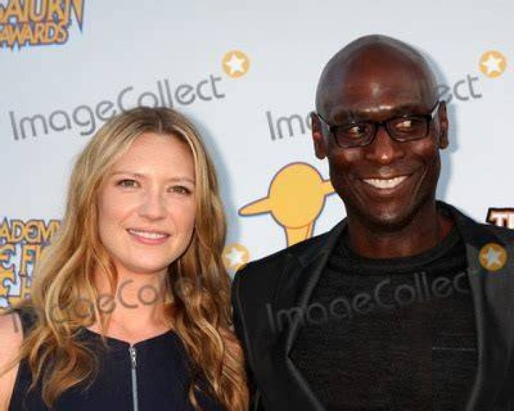 Lance Reddick and Anna Torv speaking at the 2012 San Diego Comic-Con International in San Diego, California