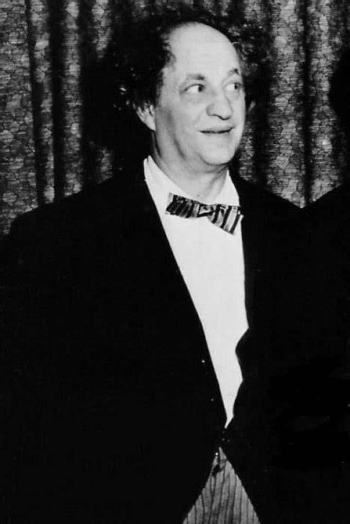 Larry Fine as seen in the 1936 film 'Disorder in the Court'