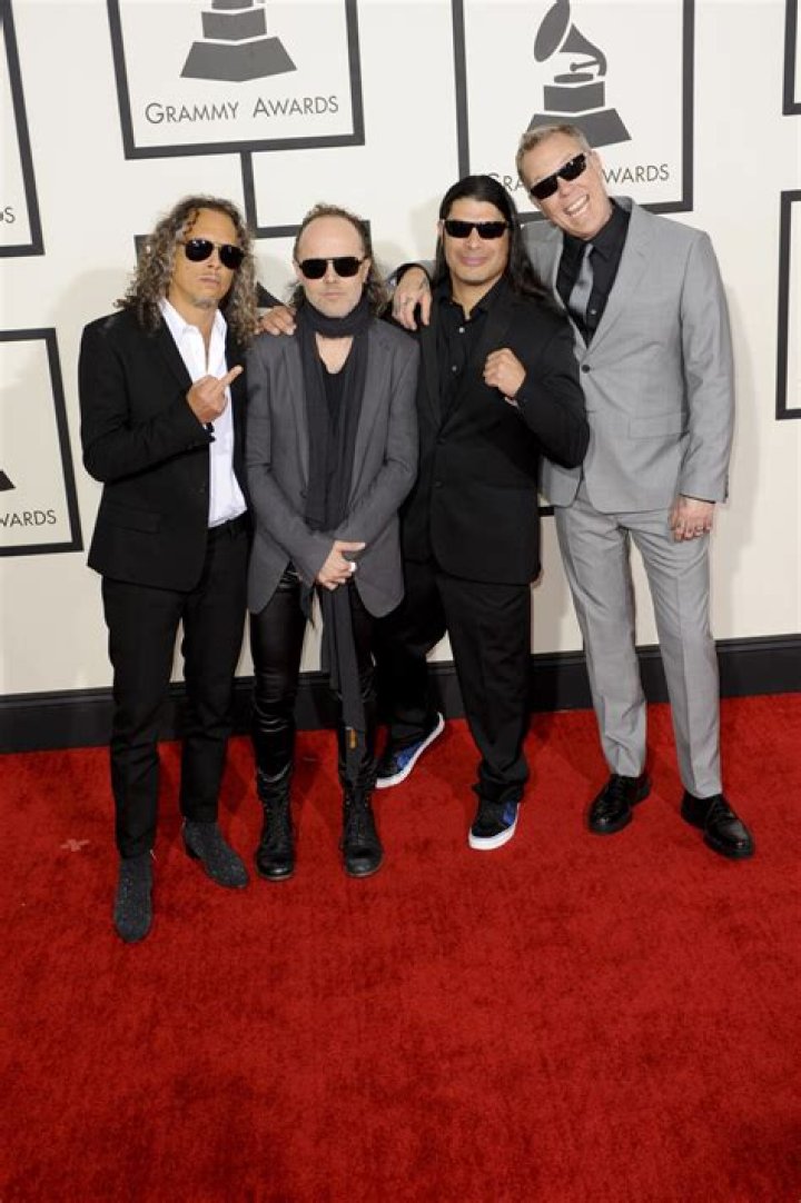 Lars Ulrich (Right) and Robert Trujillo in a selfie in December 2018