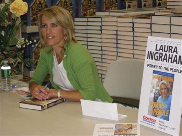 Laura Ingraham during the signing of her book Power To The People in 2007