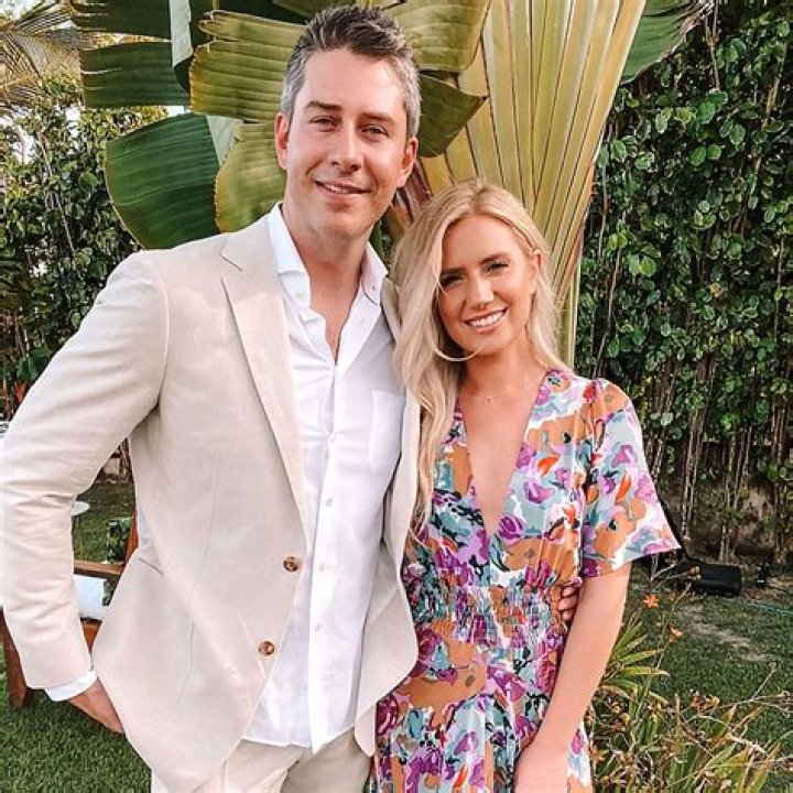 Lauren Burnham Luyendyk and her beau racing driver Arie Luyendyk in a picture that was taken in February 2021 in Scottsdale, Arizona