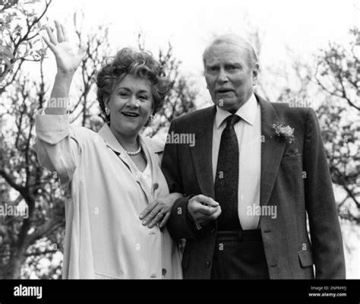 Laurence Olivier and Joan Plowright as seen while performing in 'The Entertainer' on Broadway in 1958