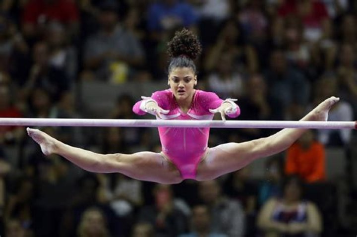 Laurie Hernandez as seen in August 2018