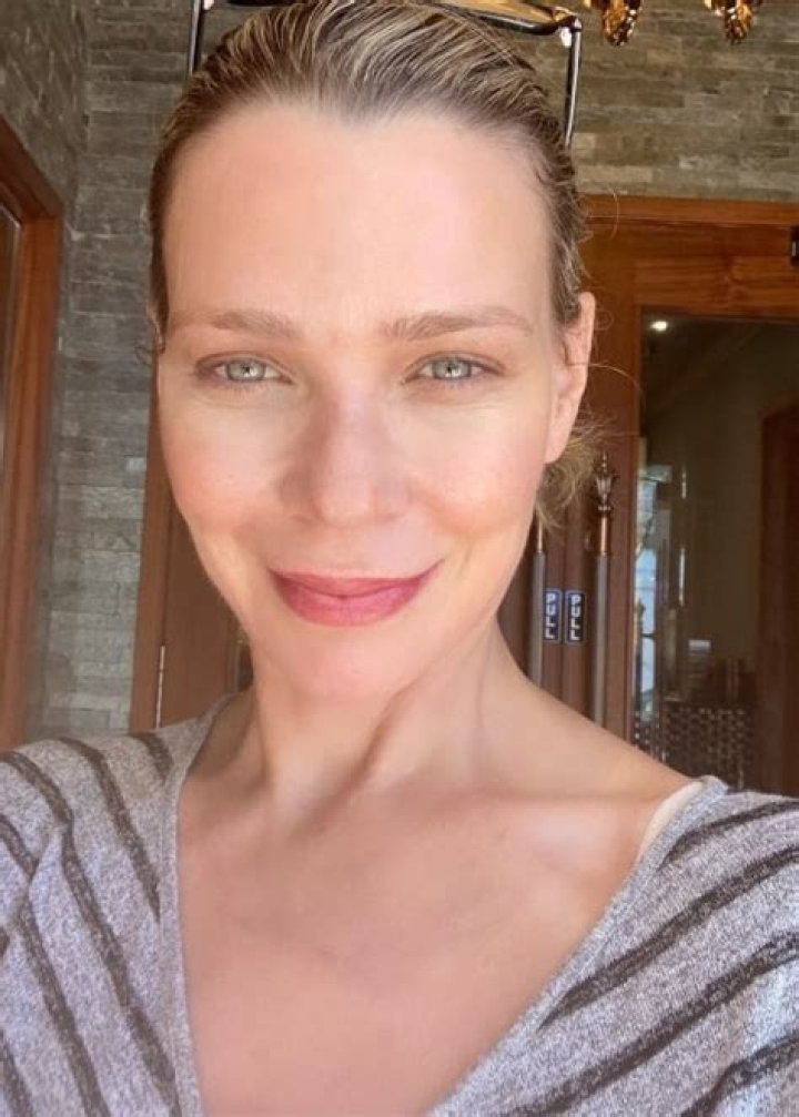 Laurie Holden in a selfie that was taken in July 2021