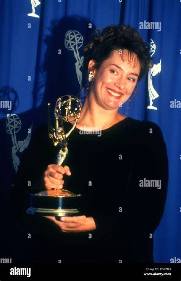 Laurie Metcalf at the Emmy Awards in August 1992