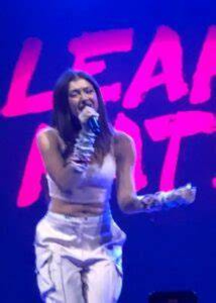 Leah Kate as seen during a performance in Sydney, Australia in December 2022