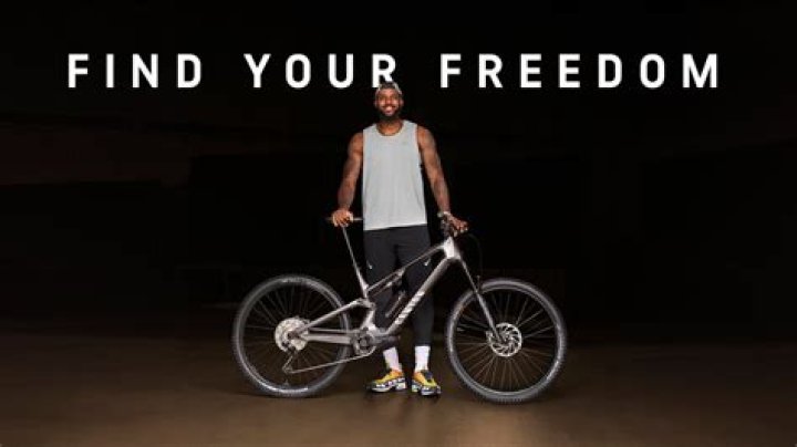 LeBron James cycling
