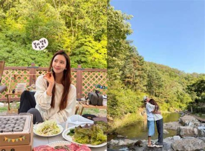 Lee Da-hae as seen in a selfie that was taken in November 2022