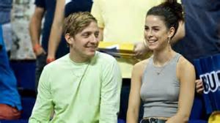 Lena Meyer-Landrut and Max K. von H at the Miami Beach in January 2016