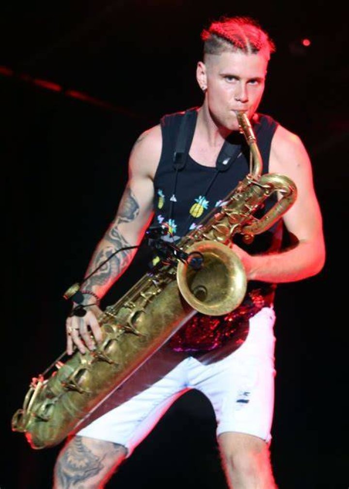Leo Pellegrino during a performance in January 2015
