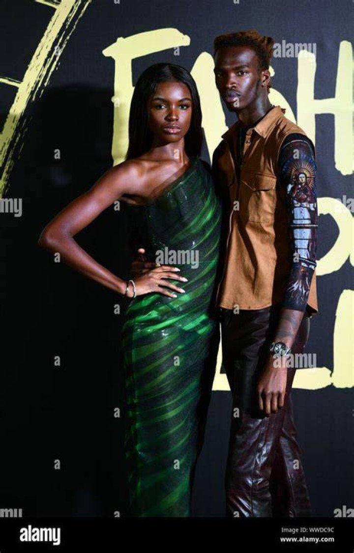 Leomie Anderson and Lancey Foux as seen in April 2018