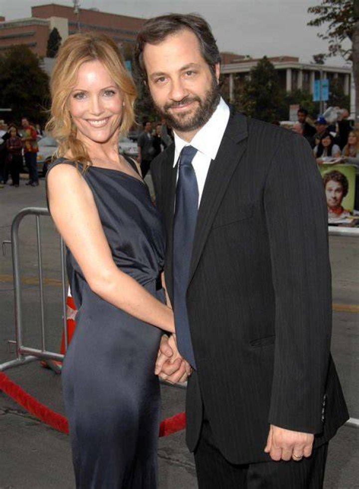 Leslie Mann and Judd Apatow