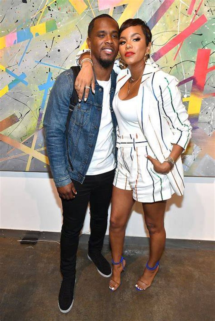 LeToya Luckett and Tommicus Walker inside a castle in September 2017