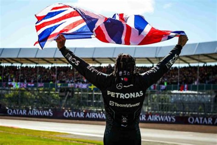 Lewis Hamilton after winning the Australian Formula One Grand Prix on March 19, 2016