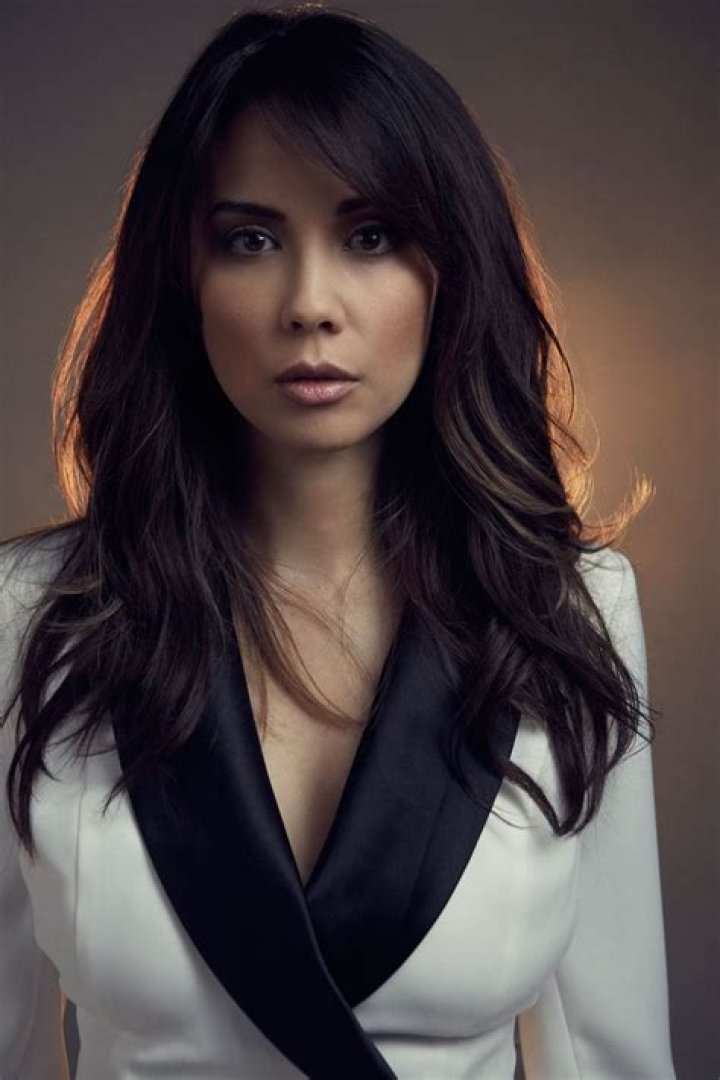 Lexa Doig in a still from "Continuum" where she played a cop