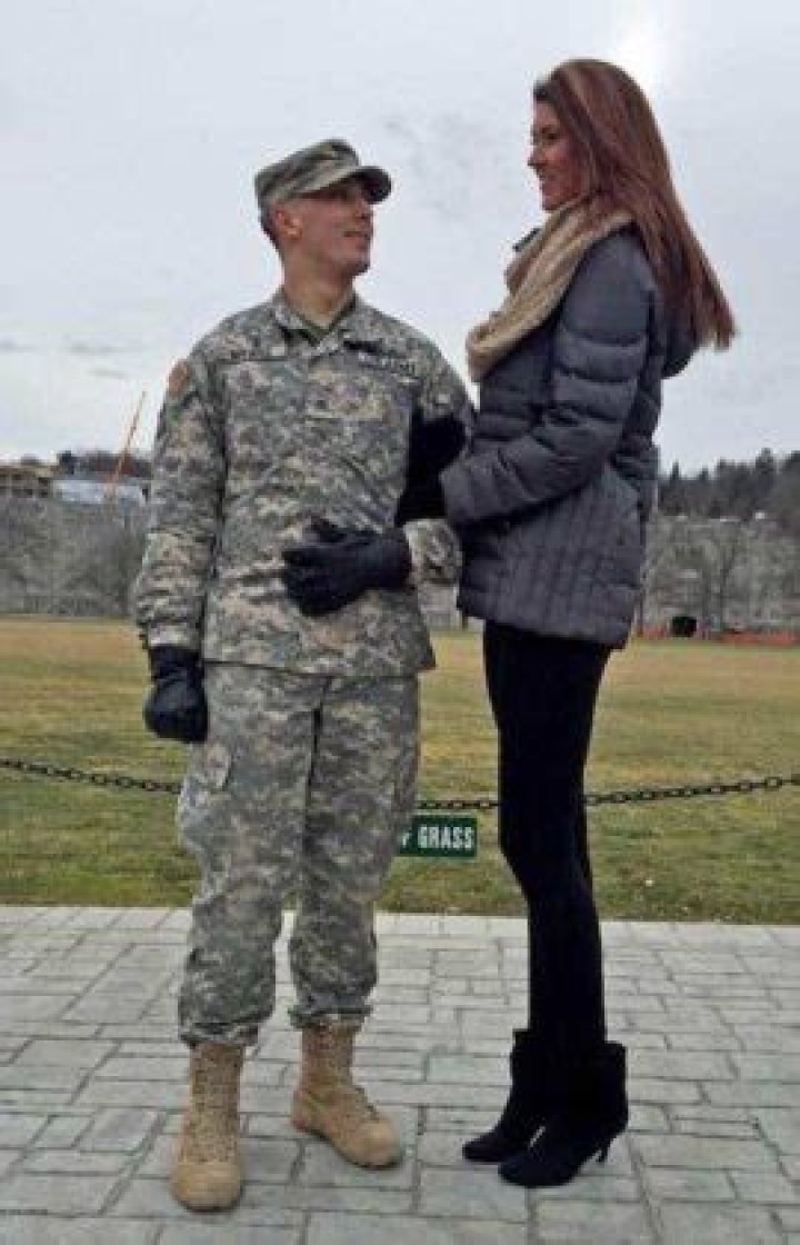 Lexie Crist with her partner Harrison as seen in October 2016
