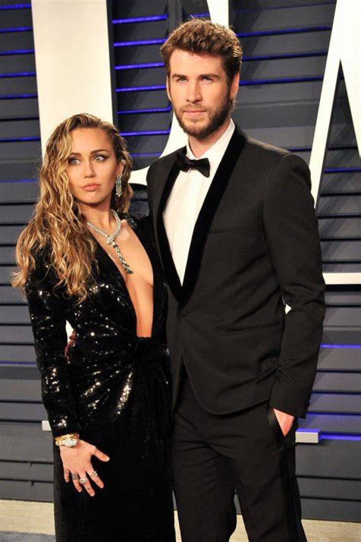Liam Hemsworth and Miley Cyrus