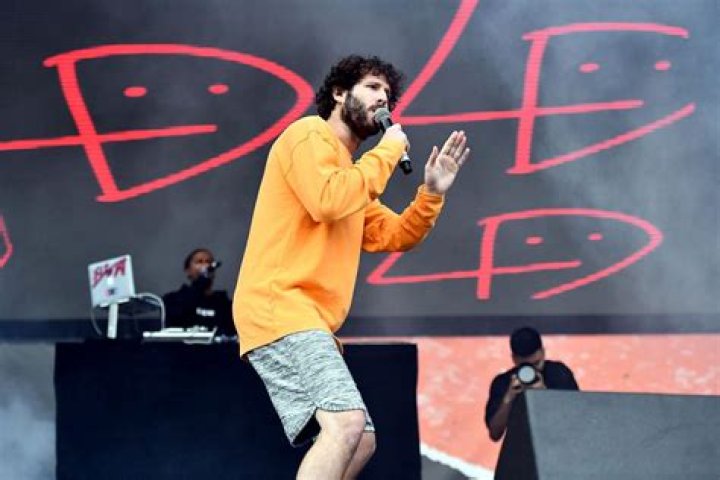 Lil Dicky during a live performance at Stubbs in September 2014