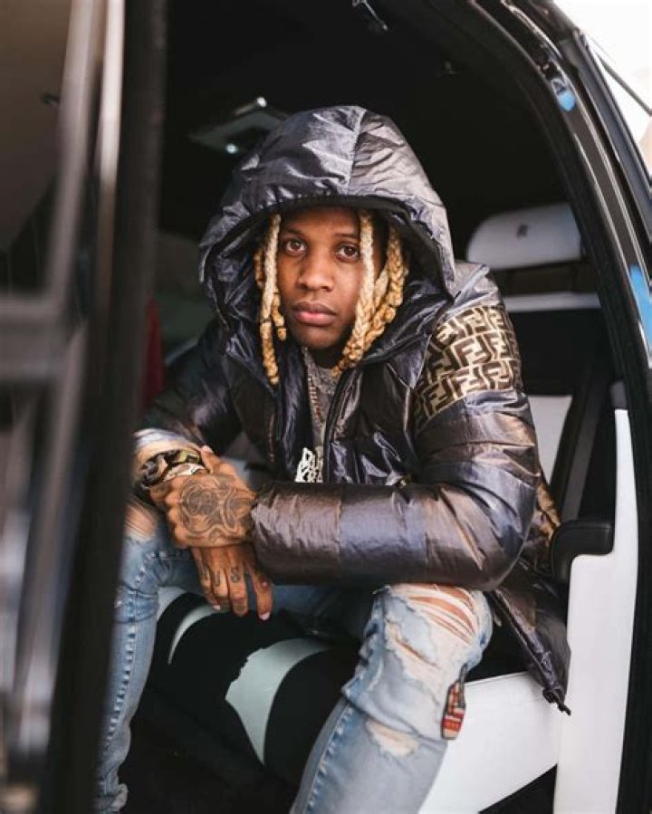 Lil Durk during a photoshoot in 2015