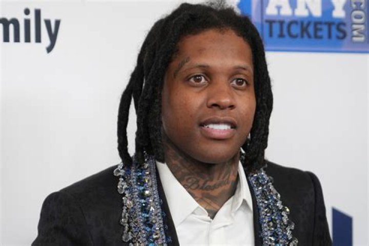 Lil Durk in a still from a video in February 2018