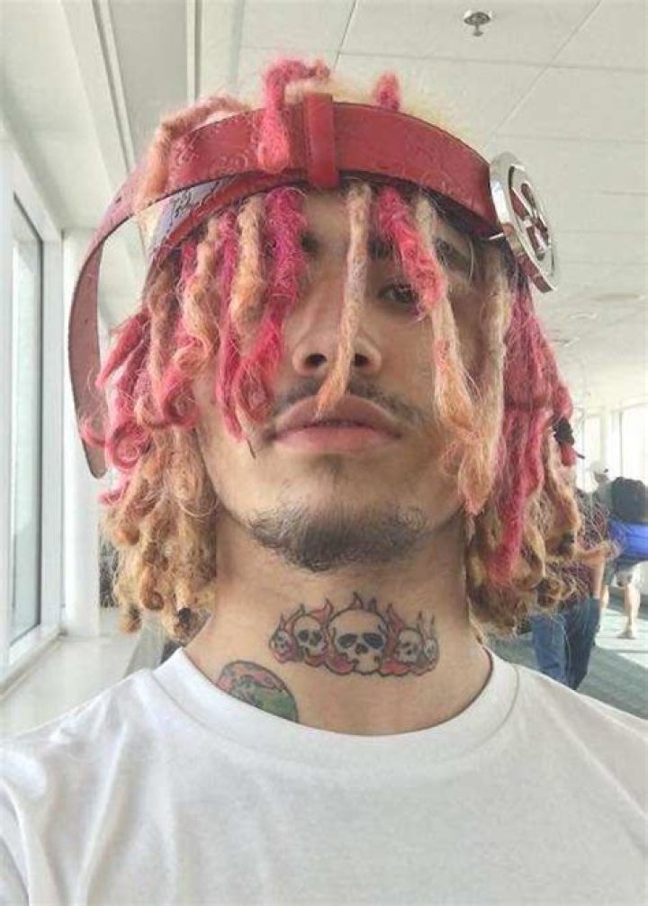 Lil Pump in an Instagram selfie in October 2017