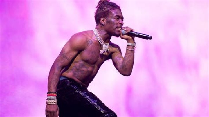 Lil Uzi Vert while performing at a concert in 2016