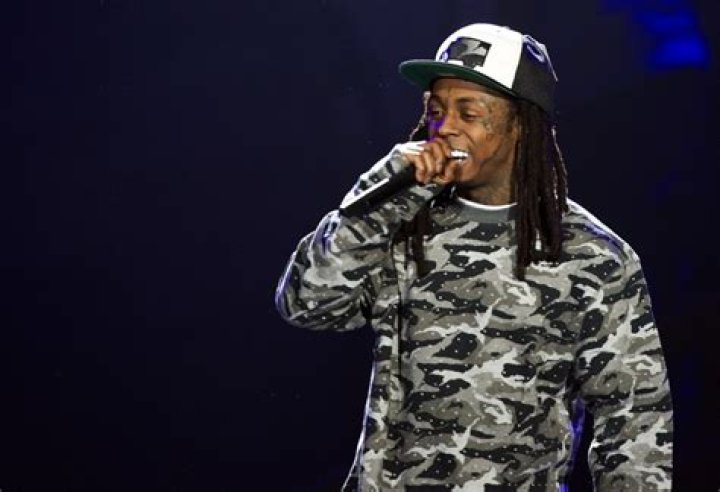 Lil Wayne performing in 2015 at Biloxi, MS