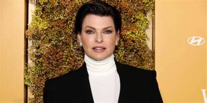 Linda Evangelista taking a selfie while jet skiing in Lake Rosseau, Canada in July 2015