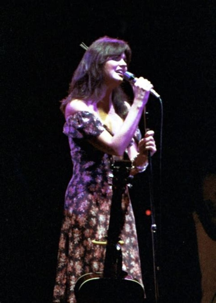 Linda Ronstadt as seen while performing at a WPLR Show in New Haven, Connecticut in the New Haven Veterans Memorial Coliseum in August 1978