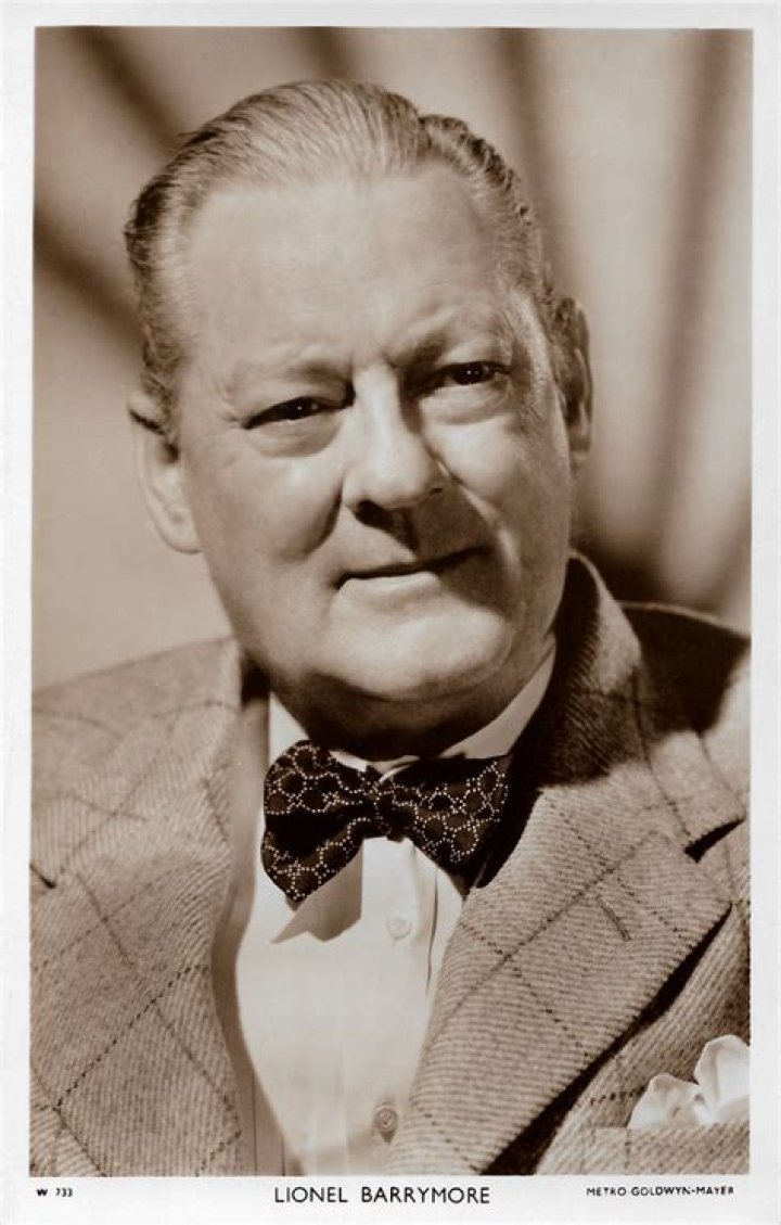 Lionel Barrymore as seen in a picture that was taken before 1923