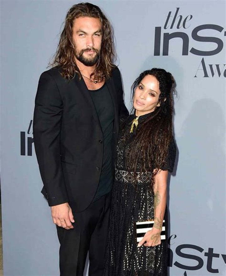 Lisa Bonet and Jason Momoa in a selfie