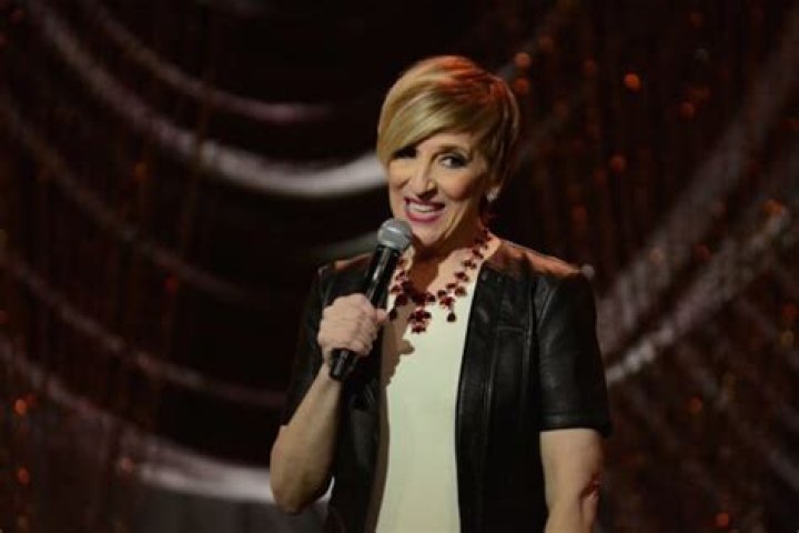 Lisa Lampanelli giving stage performance