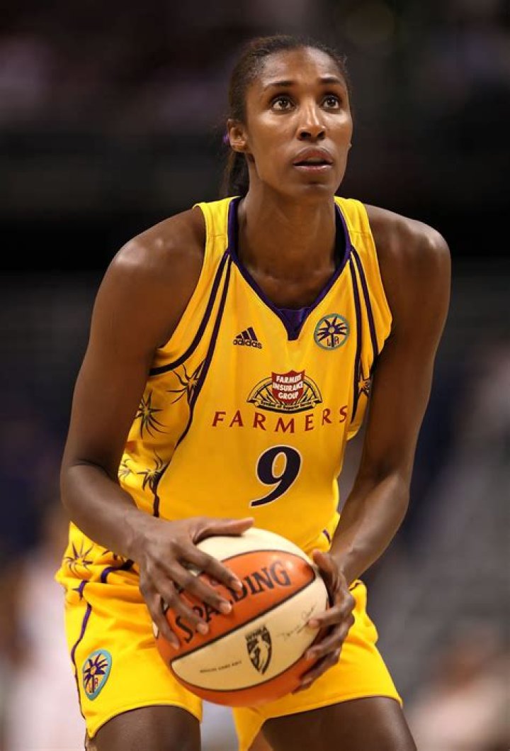 Lisa Leslie at the Women's Conference in 2010