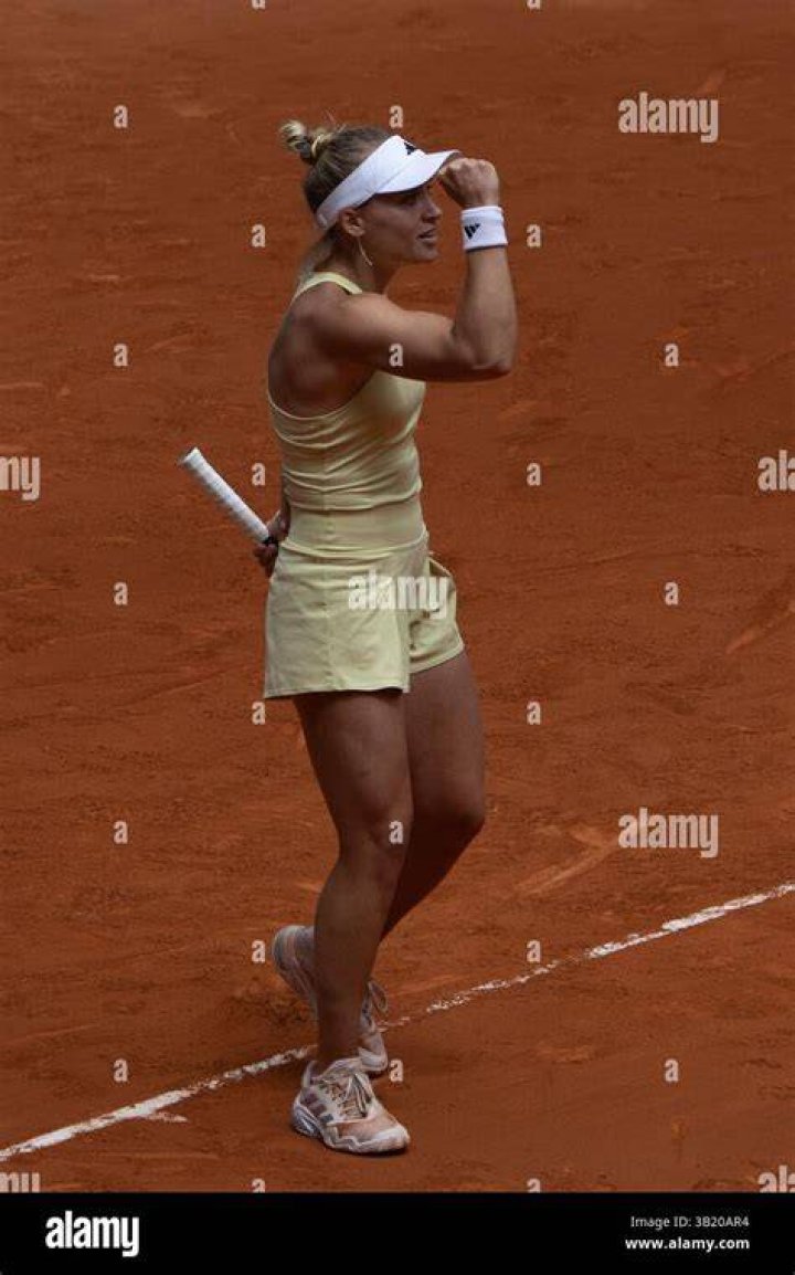 Liudmila Samsonova as seen during the 2019 Wimbledon Qualifying Tournament&lrm;