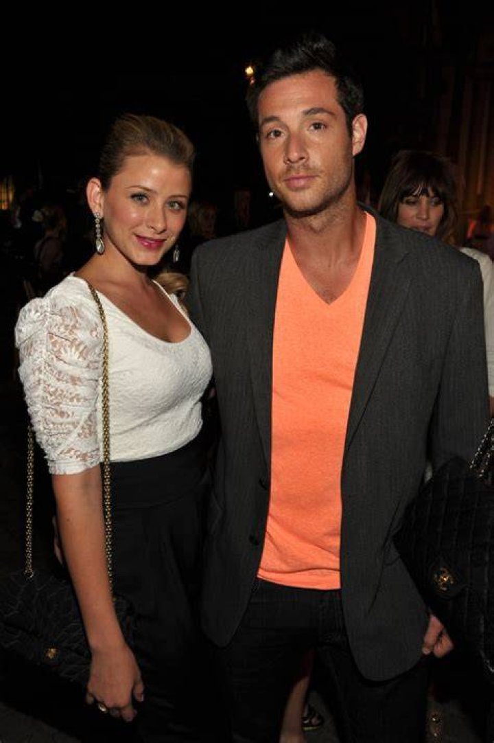 Lo Bosworth and Scott Hochstadt outside Guys & Dolls nightclub in West Hollywood.