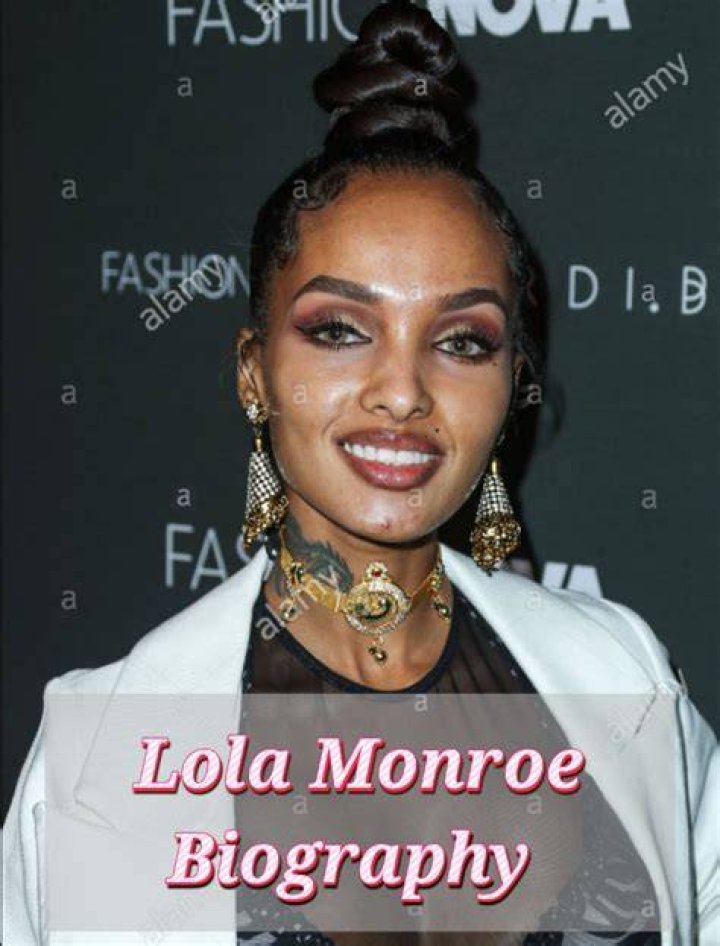 LoLa Monroe as seen while pouting for a picture in January 2023