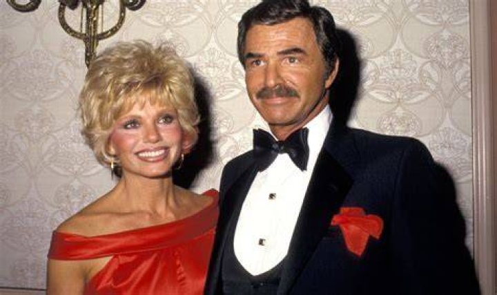 Loni Anderson and Bert Reynolds at the 43rd Emmy Awards in August 1991
