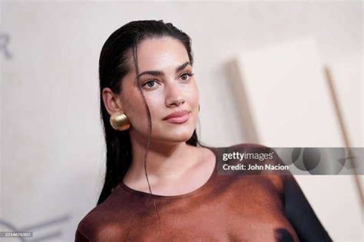 Lorena Dur&aacute;n as seen in a selfie that was taken in April 2022, at the Praia de S&atilde;o Rafael