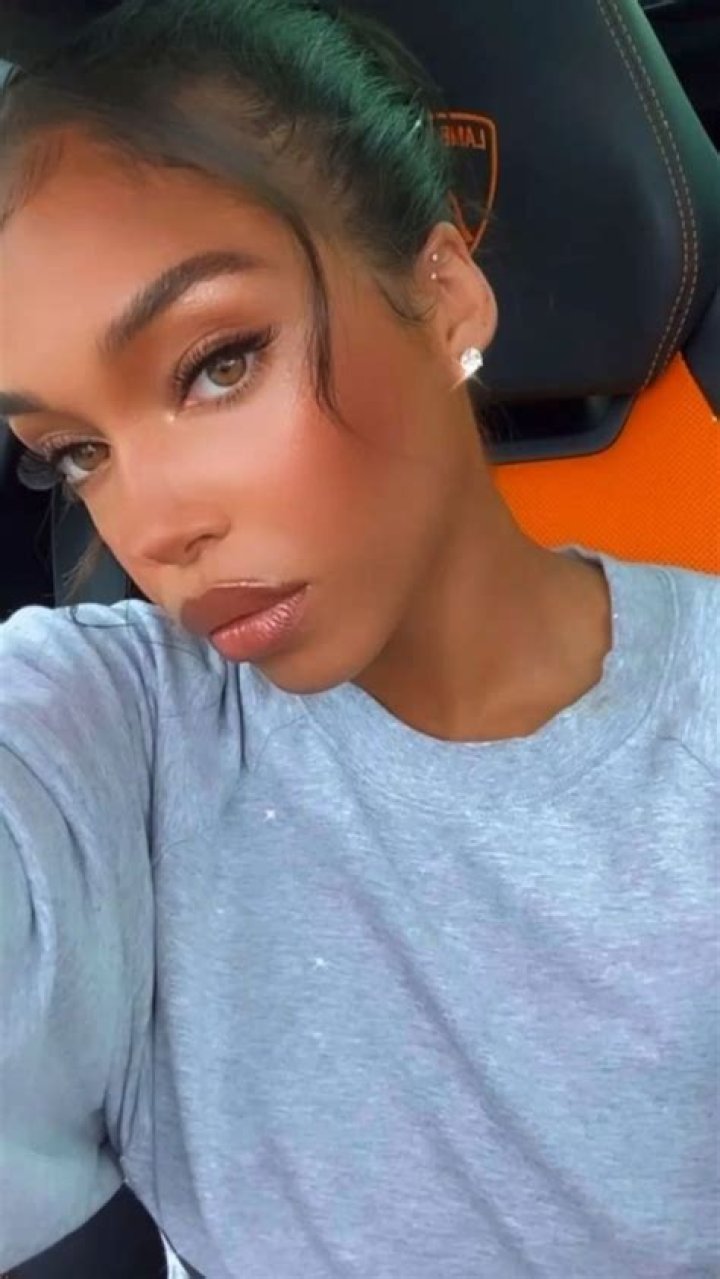 Lori Harvey in a selfie in September 2017